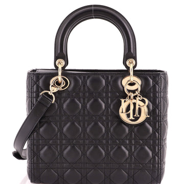 Christian Dior Lady Dior NM Bag Cannage Quilt Lambskin Medium