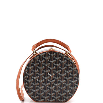 Goyard Alto Hatbox Bag Coated Canvas