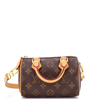 Louis Vuitton Speedy Bandouliere NM Bag Monogram Canvas Nano