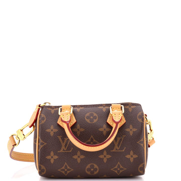 Louis Vuitton Speedy Bandouliere NM Bag Monogram Canvas Nano