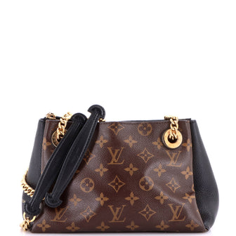 Louis Vuitton Surene Handbag Monogram Canvas with Leather BB