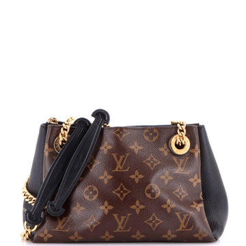 Louis Vuitton Surene Handbag Monogram Canvas with Leather BB
