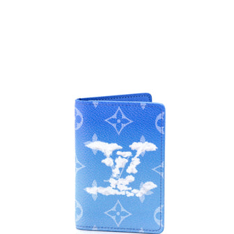 Louis Vuitton Pocket Organizer Limited Edition Monogram Clouds