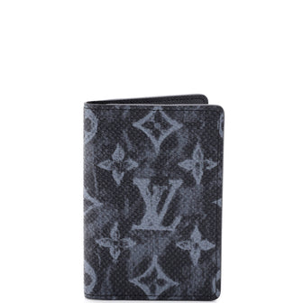 Louis Vuitton Pocket Organizer Limited Edition Monogram Pastel Noir