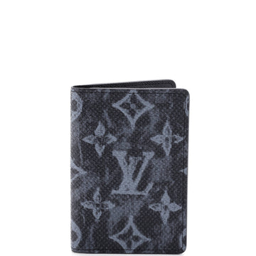 Louis Vuitton Pocket Organizer Limited Edition Monogram Pastel Noir
