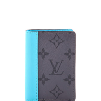 Louis Vuitton Pocket Organizer Monogram Eclipse and Leather