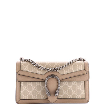 Gucci Dionysus Bag GG Coated Canvas with Leather Small