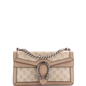 Gucci Dionysus Bag GG Coated Canvas with Leather Small