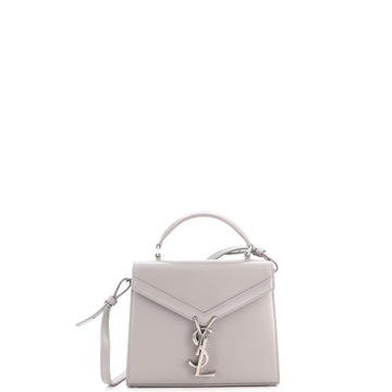 Saint Laurent Cassandra Top Handle Bag Leather Mini
