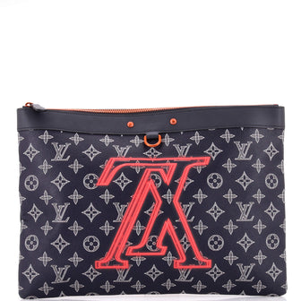 Louis Vuitton Pochette Apollo Limited Edition Upside Down Monogram Ink GM