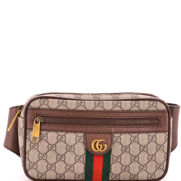 Gucci Ophidia Belt Bag GG Coated Canvas Medium