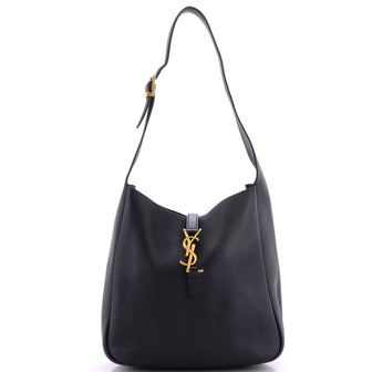 Saint Laurent Le 5 a 7 Supple Hobo Leather Small