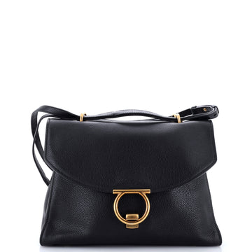 Salvatore Ferragamo Margot Satchel Leather Large