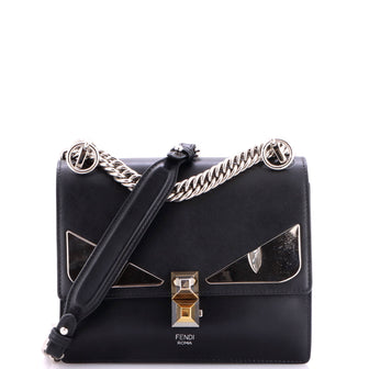 Fendi Monster Kan I Bag Leather Small