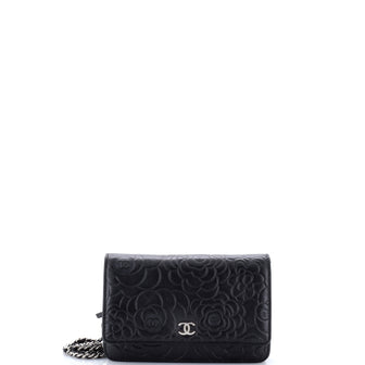 Chanel Wallet on Chain Camellia Lambskin