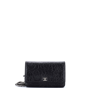 Chanel Wallet on Chain Camellia Lambskin