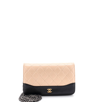 Chanel Gabrielle Wallet on Chain Quilted Aged Calfskin