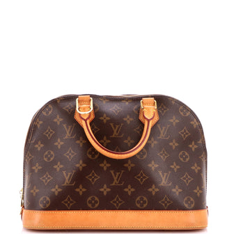 Louis Vuitton Alma Handbag Monogram Canvas PM