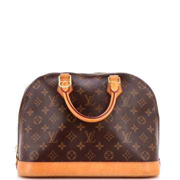 Louis Vuitton Alma Handbag Monogram Canvas PM