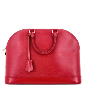 Louis Vuitton Alma Handbag Epi Leather GM