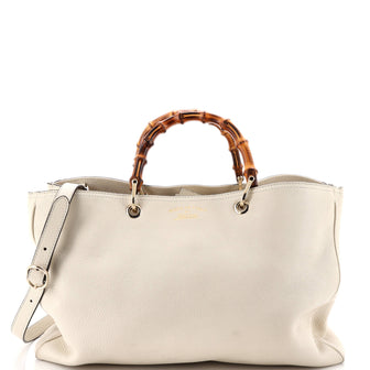 Gucci Bamboo Shopper Tote Leather Large