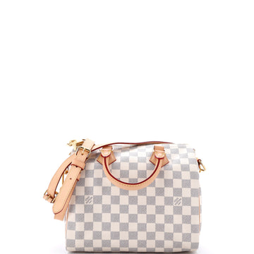 Louis Vuitton Speedy Bandouliere Bag Damier 25