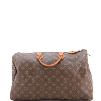 Louis Vuitton Speedy Handbag Monogram Canvas 40