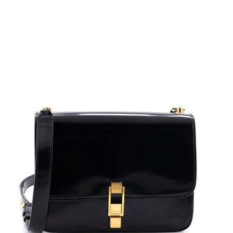 Saint Laurent Carre Satchel Patent Medium