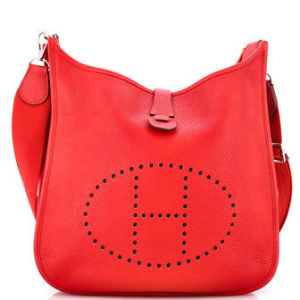 Hermes Evelyne Bag Gen III Clemence GM