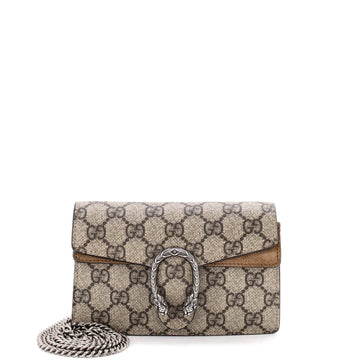 Gucci Dionysus Bag GG Coated Canvas Super Mini