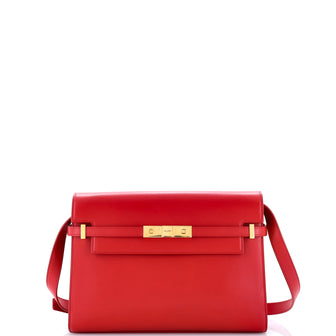 Saint Laurent Manhattan Shoulder Bag Leather Medium