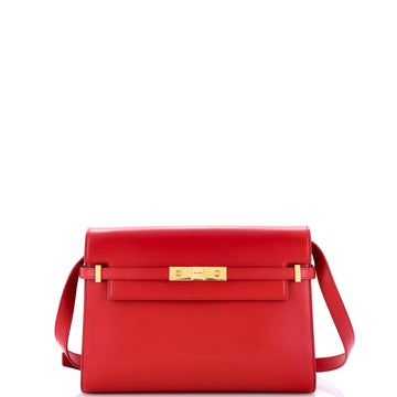 Saint Laurent Manhattan Shoulder Bag Leather Medium