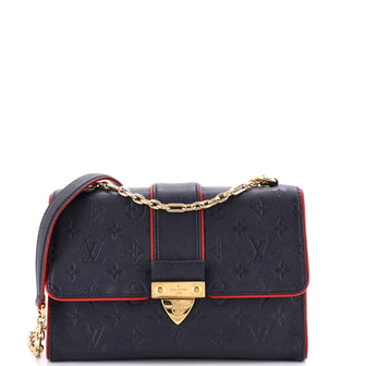 Louis Vuitton Saint Sulpice Handbag Monogram Empreinte Leather PM