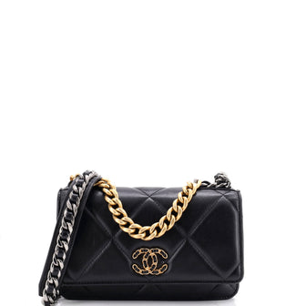 Chanel 19 Wallet on Chain Quilted Lambskin