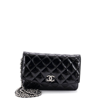 Chanel Brilliant Wallet on Chain Quilted Patent