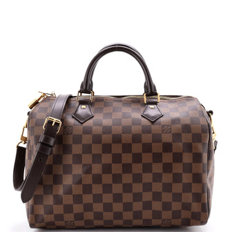 Louis Vuitton Speedy Bandouliere Bag Damier 30