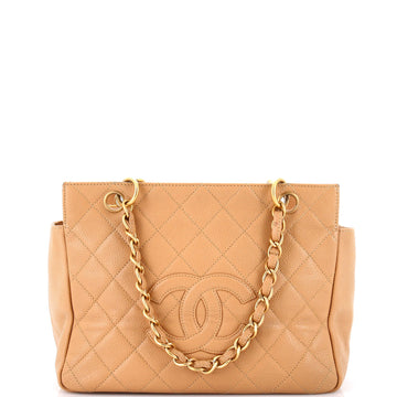 Chanel Petite Timeless Tote Quilted Caviar
