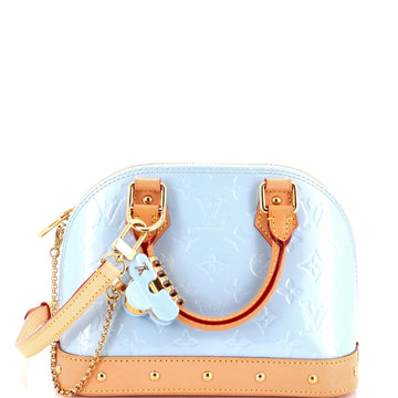Louis Vuitton Alma Charm Chain Handbag Monogram Vernis BB