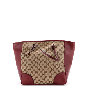 Gucci Bree Tote GG Canvas with Leather Medium