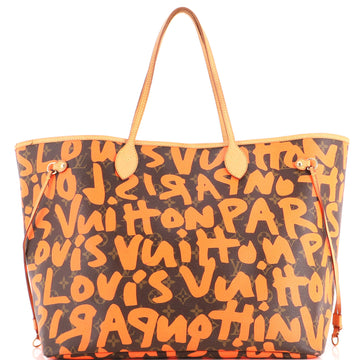 Louis Vuitton Neverfull Tote Limited Edition Monogram Graffiti GM