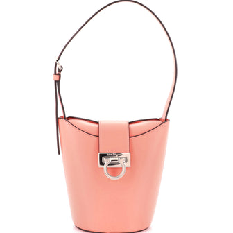 Salvatore Ferragamo Trifolio Shoulder Bag Leather Small