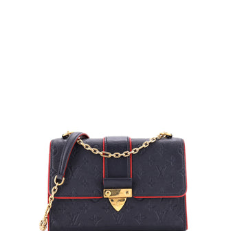 Louis Vuitton Saint Sulpice Handbag Monogram Empreinte Leather PM
