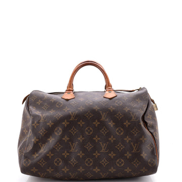 Louis Vuitton Speedy Handbag Monogram Canvas 35