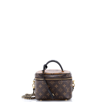 Louis Vuitton Vanity Handbag Reverse Monogram Canvas PM