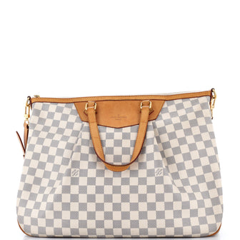 Louis Vuitton Siracusa Handbag Damier GM