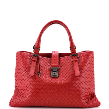 Bottega Veneta Roma Bag Intrecciato Nappa Medium