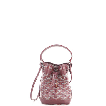 Goyard Petit Flot Bucket Bag Coated Canvas Mini