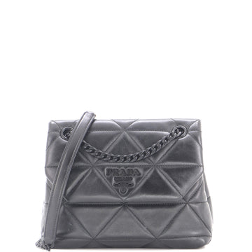 Prada Spectrum Flap Bag Quilted Nappa Leather Small
