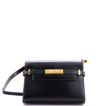 Saint Laurent Manhattan Shoulder Bag Leather Small