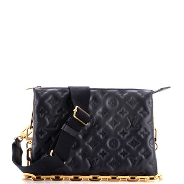 Louis Vuitton Coussin Bag Monogram Embossed Lambskin PM